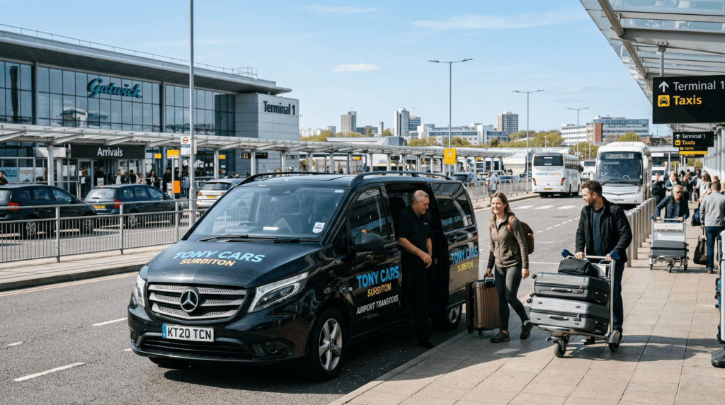 Airport Transfers from Surbiton to Gatwick