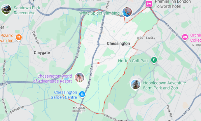 Chessington minicab services